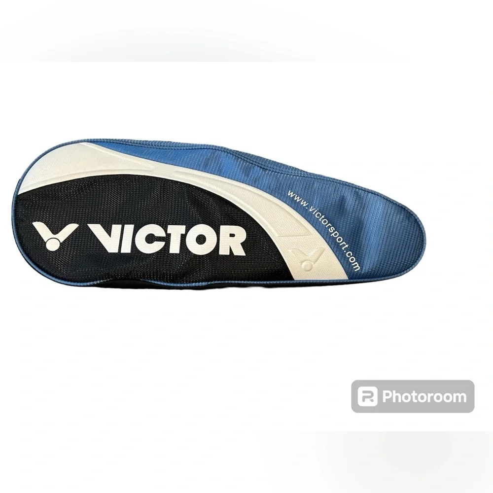 Victor Multi-Racquet‎ Badminton Bag Court Duffel Blue, Black & White - Clean